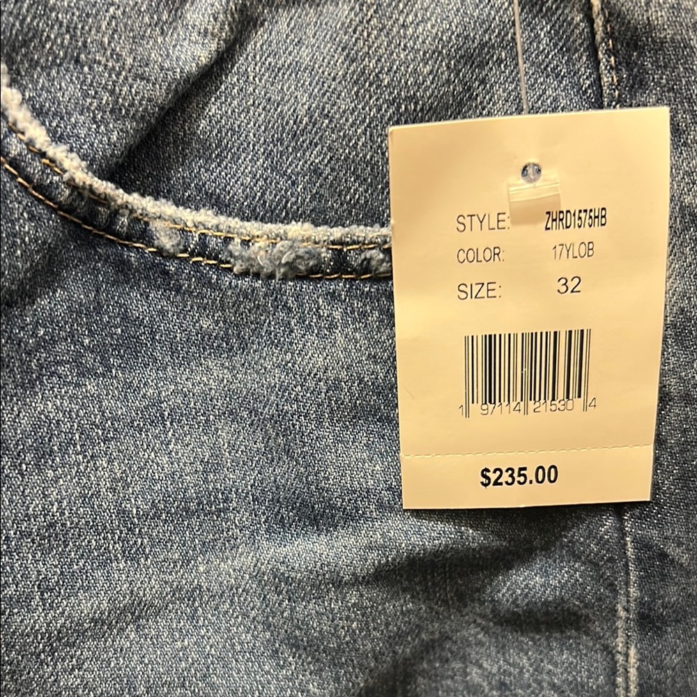 Ag Adriano Goldschmied Blue Distressed Denim Jeans